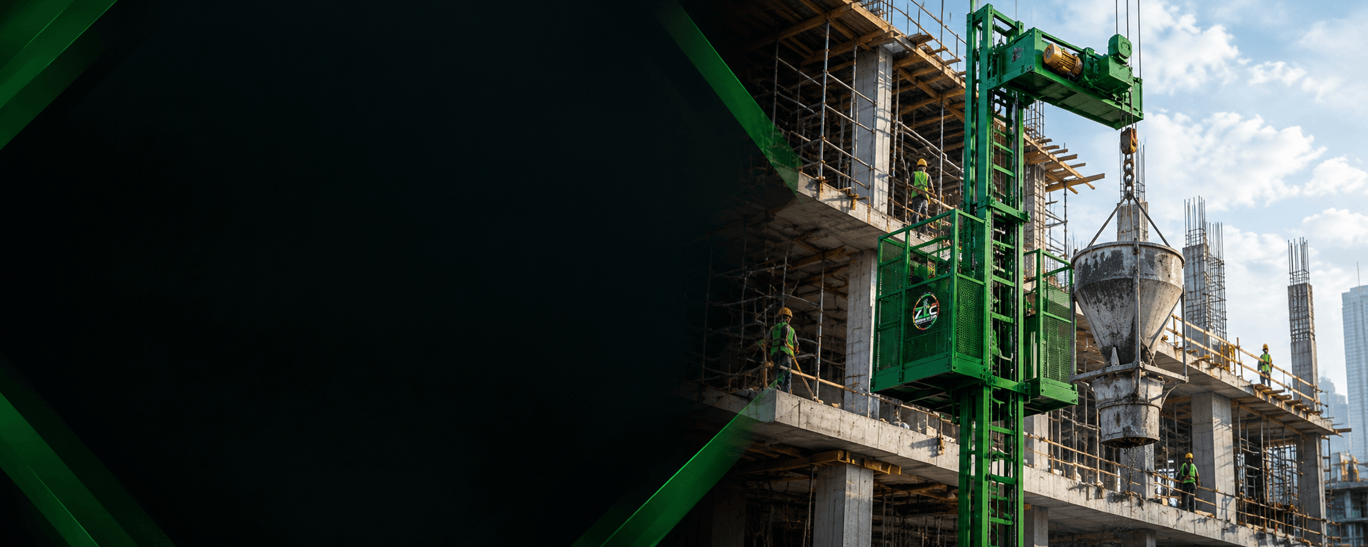 Sewa Lift Cor Tangerang untuk proyek konstruksi